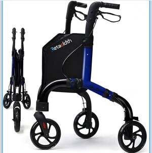 Lightweight 3 Wheel Rollator Walker for Seniors
